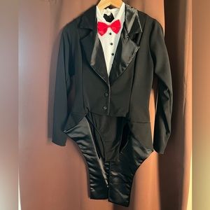 Tuxedo dance / skating costume dress